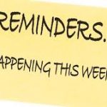 reminder this week img