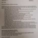 April 1 family letter